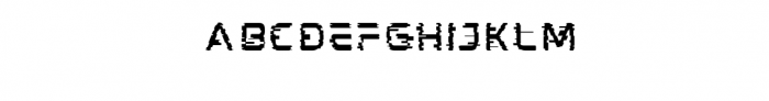 MokotoGlitchFont.ttf Font UPPERCASE