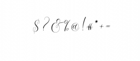 Molandika Script Font Font OTHER CHARS
