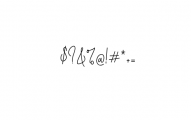 Mollaroid - Signature Font Font OTHER CHARS