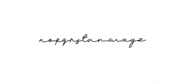 Monalisa Script Font LOWERCASE