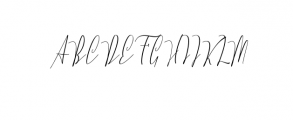 Monica Script.otf Font UPPERCASE