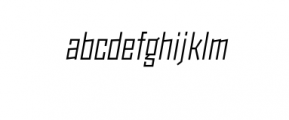 Monolisk-RegularItalic.otf Font LOWERCASE