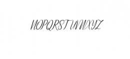 Montalia Script Font UPPERCASE