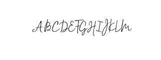 Monte Carlo Signature Font.otf Font UPPERCASE