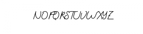 Morachinno.otf Font UPPERCASE