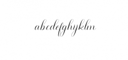 Morden ScriptFont.otf Font LOWERCASE