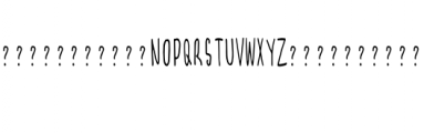 mono.otf Font UPPERCASE