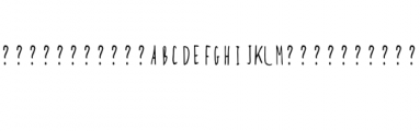 mono.otf Font LOWERCASE