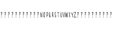 mono.ttf Font LOWERCASE