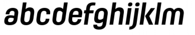 Moderna Condensed Bold Italic Font LOWERCASE