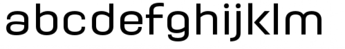 Moderna Medium Font LOWERCASE