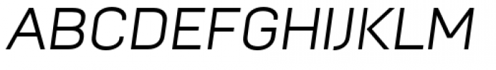 Moderna Unicase Light Italic Font UPPERCASE