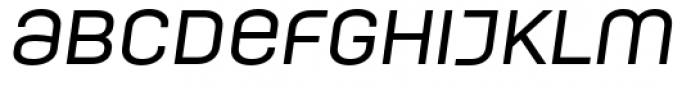 Moderna Unicase Medium Italic Font LOWERCASE