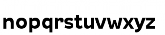 Modernica Heavy Font LOWERCASE