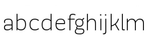 Modernica Light Font LOWERCASE