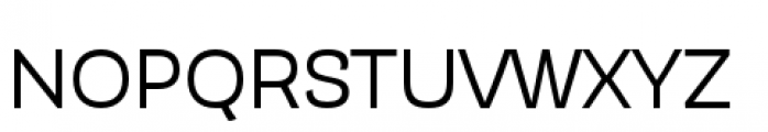 Modernica Standard Regular Font UPPERCASE