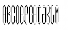 Moissanite Monogram Font UPPERCASE