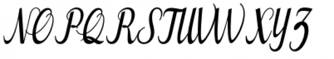 Monalisa Script Font UPPERCASE