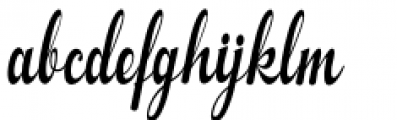 Monalisa Script Font LOWERCASE
