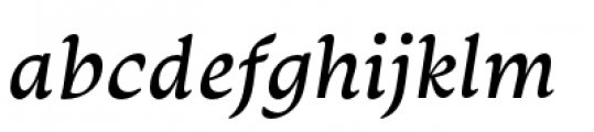 Monarcha Italic Font LOWERCASE