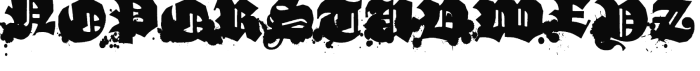 Monkey In The Middle Ages Font UPPERCASE