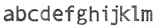 Monosketch Regular Font LOWERCASE