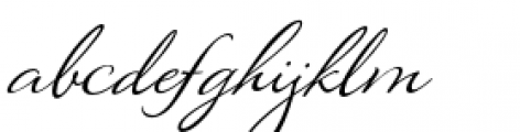 Montague Script Font LOWERCASE