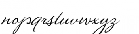 Montague Script Font LOWERCASE