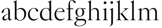 Montaigne Light Regular Font LOWERCASE