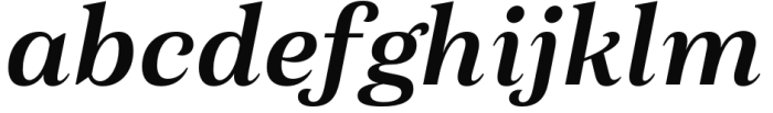 Morison Medium Italic Font LOWERCASE