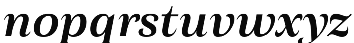 Morison Medium Italic Font LOWERCASE