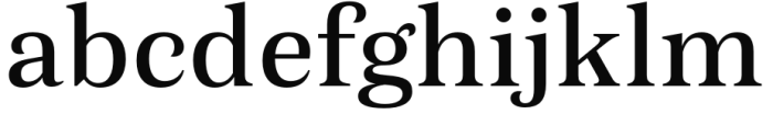 Morison Regular Font LOWERCASE