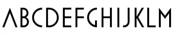 Mostra Three Regular Font LOWERCASE