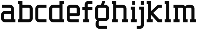 Motolodge Light Serif Font LOWERCASE