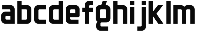 Motolodge Regular Font LOWERCASE