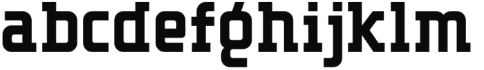 Motolodge Serif Font LOWERCASE