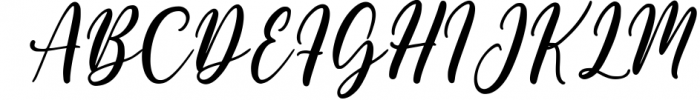 Modern Calligraphy - Font Bundle 1 Font UPPERCASE