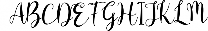 Modern Calligraphy - Font Bundle 5 Font UPPERCASE
