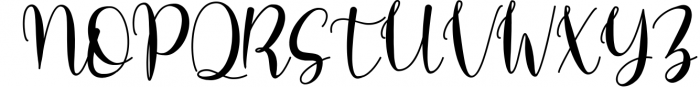 Modern Calligraphy - Font Bundle 5 Font UPPERCASE
