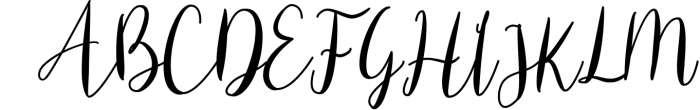 Modern Calligraphy - Font Bundle 6 Font UPPERCASE