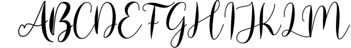 Modern Calligraphy - Font Bundle 7 Font UPPERCASE