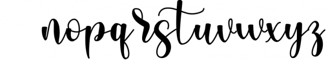 Modern Calligraphy - Font Bundle 7 Font LOWERCASE