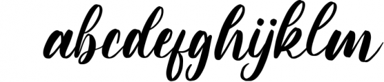 Modern Calligraphy Font Font LOWERCASE