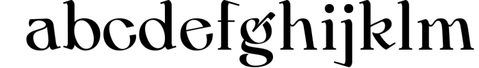 Modern Display Serif Font - Melian Kingsley 1 Font LOWERCASE