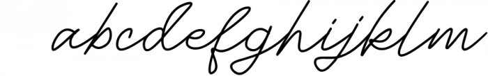 Moelya - Script Font Font LOWERCASE