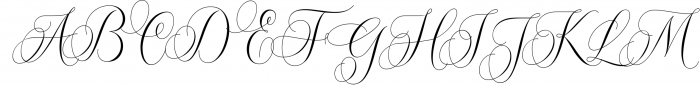 Molandika Script - Elegant Font Font UPPERCASE