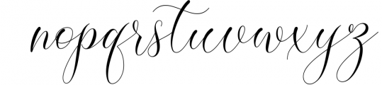 Molandika Script - Elegant Font Font LOWERCASE
