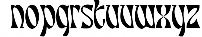 Molen Display Font LOWERCASE