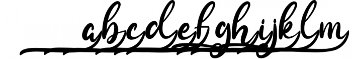 Moliantha - Script Calligraphy Font 1 Font LOWERCASE