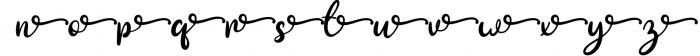 Moliantha - Script Calligraphy Font Font LOWERCASE